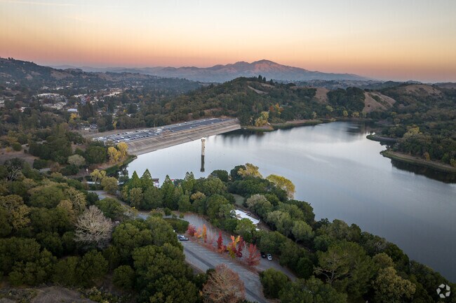 The children's playground is located near the East Lawn and includes a 