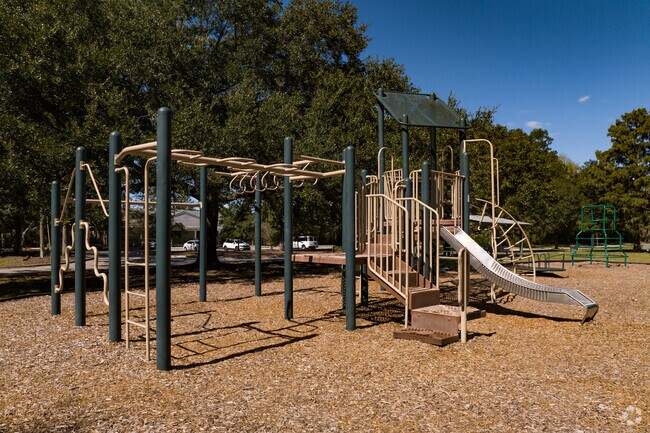 Kennedy Park playground is popular among local children.