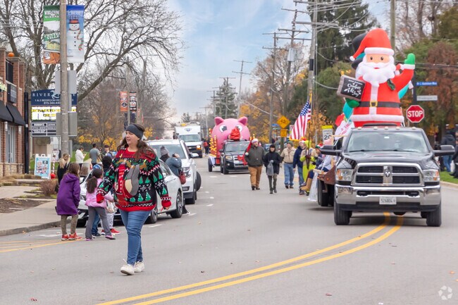 Creative floats and costumes bring holiday cheer to McHenry's Toys for Tots Parade.