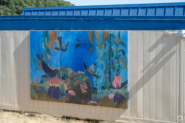 Mar Vista Elementary Schoo fully embraces the artistic side if it's a students.