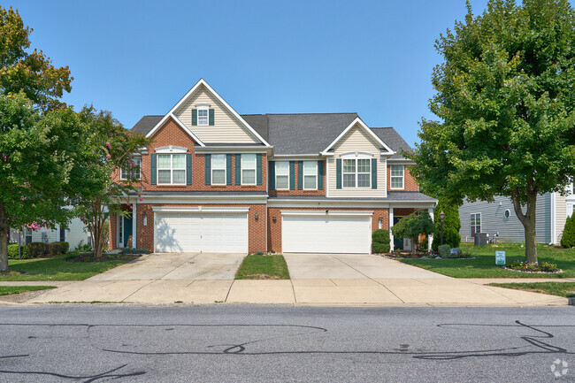 Colonial style duplex homes are found in Northwest Hagerstown.