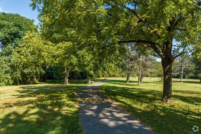 Hayden Park has ample green space, great for picnics and sports with the family.
