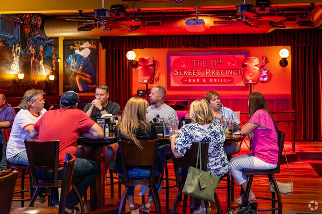 The 11th Street Precinct Bar & Grill in East End is a swanky destination.