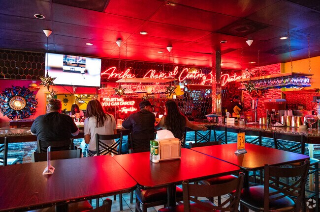 El Sol De Mexico Bar and Grill has an authentic Mexican menu and an impressive bar area.