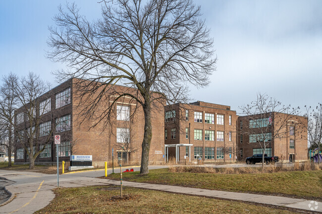 Riverview Elementary School is located on Isabel Street E.