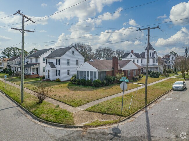 On any given street there's always a variety of home styles in Port Norfolk.