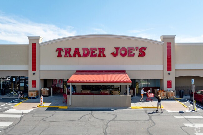 Residents in the West Centennial neighborhood can shop for groceries at Trader Joe's.