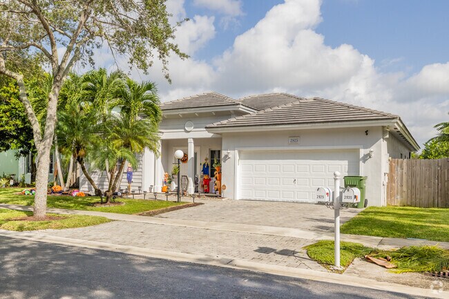 Spanish-style bungalows in Keys Gate suit first-time homeowners.