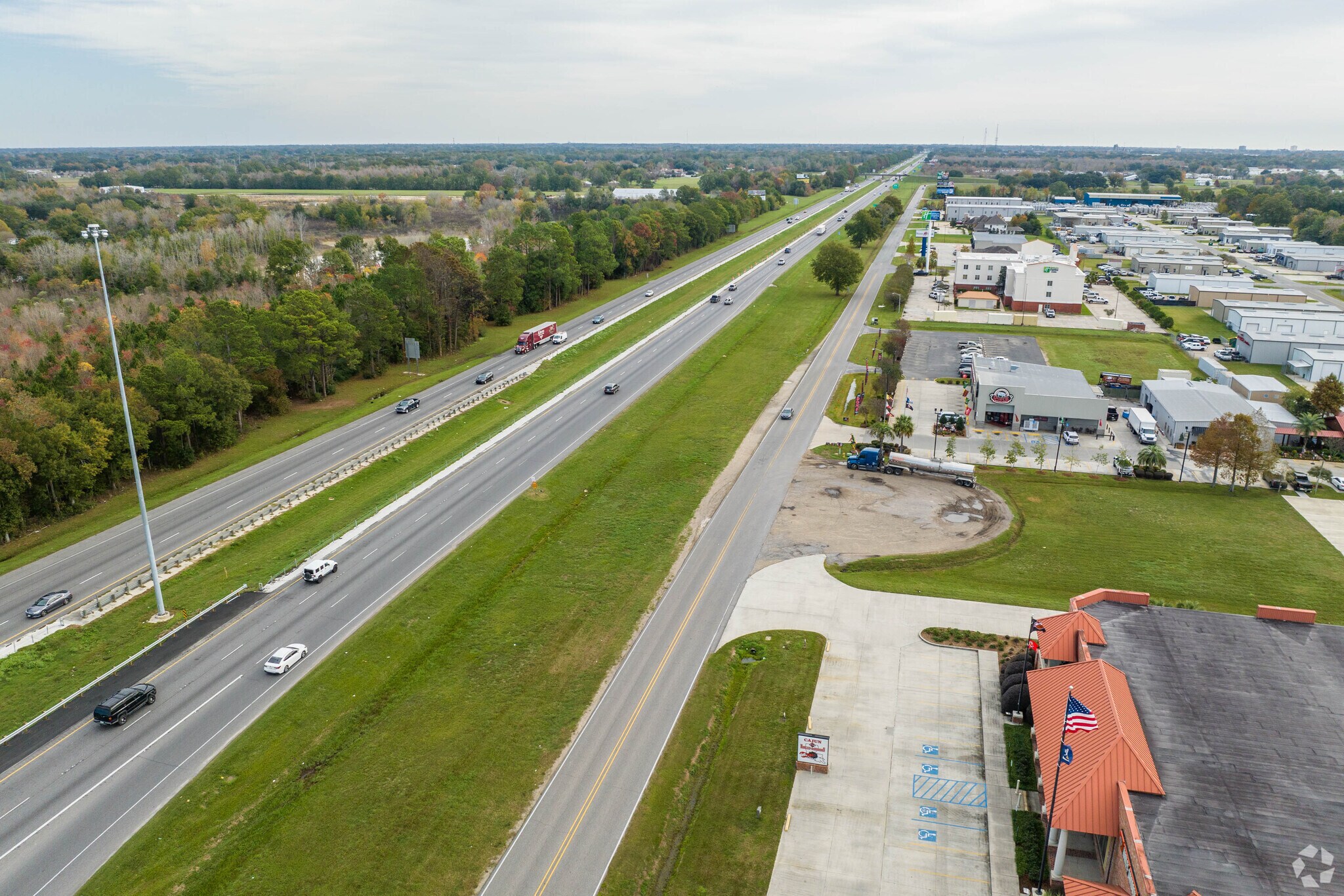 Scott is located directly on the Interstate 10 route, making travel convenient.