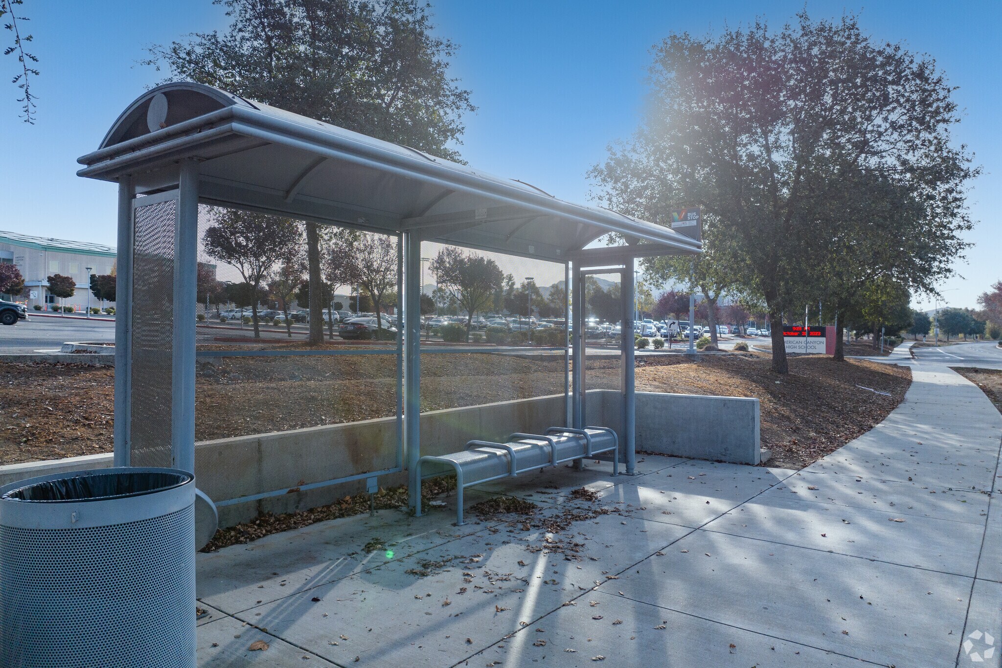 Public transit is readily available to residents in North Vallejo.