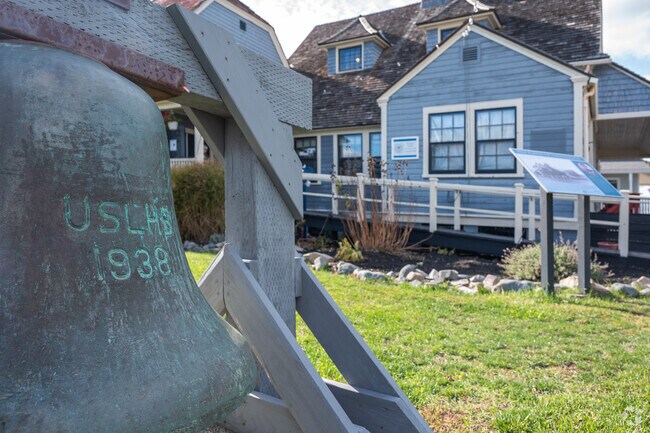 Waveland residents can learn about its rich history from the Hull Lifesaving Museum.