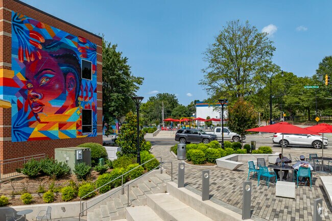 Firestone-Garden Park locals can enjoy all the great shopping and dining at Five Points Plaza.