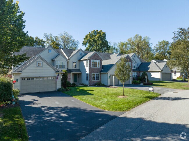 Brecknock Township Lancaster features townhomes in manicured neighborhoods.