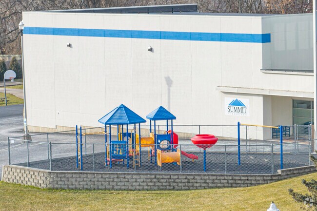 Kids will never want to leave the playground at Summit School.