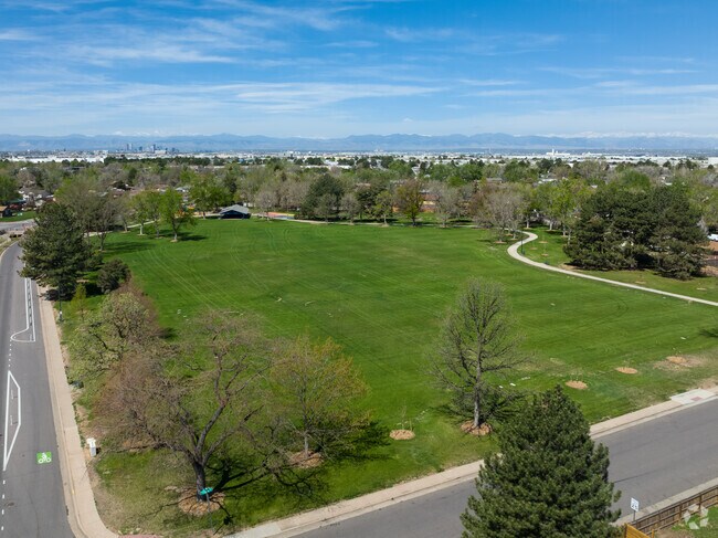 Montbello's Mel Silverman Park has many open fields and grassy areas.