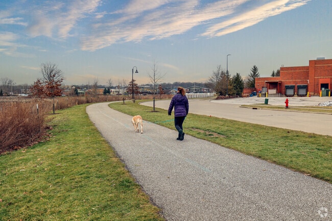 Walk your dog around Brunswick Lake, anytime of year.