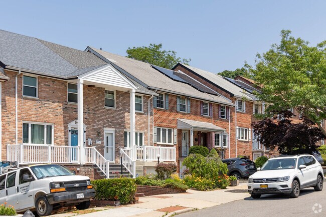 Townhouses are very popular in Douglaston.