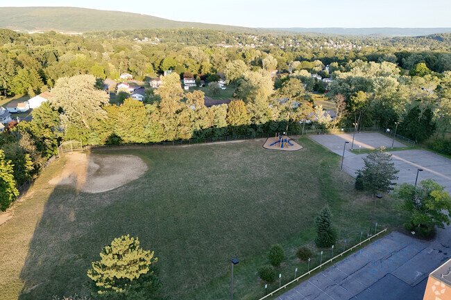 Sports and learning are comingled at Mowrie A. Ebner Elementary School in Altoona.