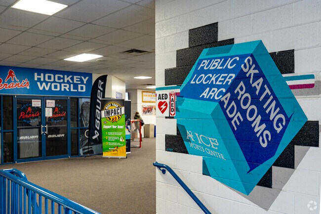 The Ann Arbor Ice Cube at Vernon Downs is a public multi-purpose sports facility.