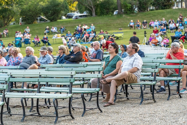 The Peoria Municipal Band Concert series is a great place to get away from it all.