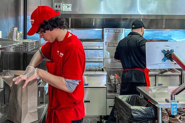 Five Guys Burgers only serves the freshest ground beef and hand cut fries in Piscataway, NJ.