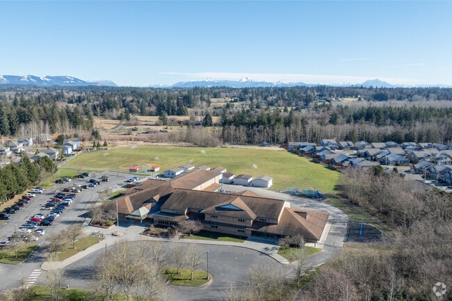 Cedarhome Elementary in Stanwood, WA serves the younger students in the area.