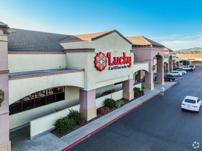 Whispering Pines is full of different grocery stores like Lucky.