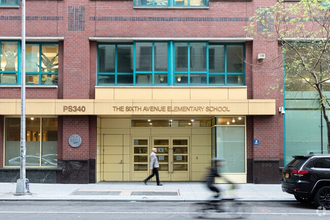 Education thrives at Union Square's Sixth Avenue Elementary School.