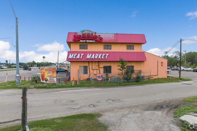 Jessie's meat market is a popular spot in Sullivan City,
