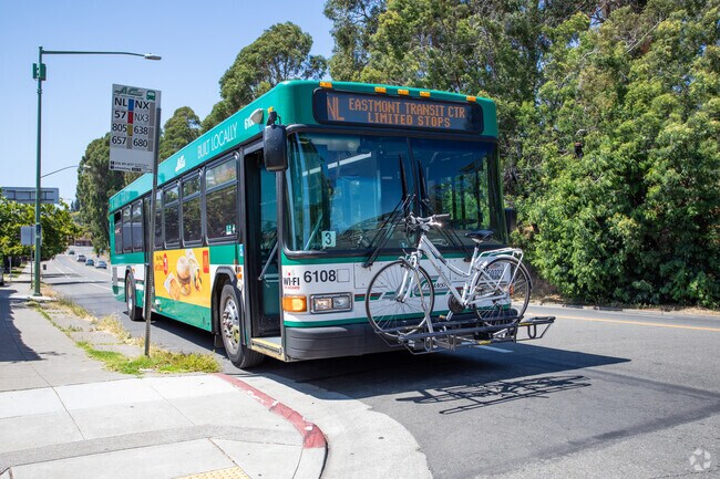 Commuting to and from Frick is easy with the bus line running right next to the neighborhood.