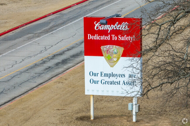 Paris enjoys economic growth due to the substantial presence of Campbells in the area.