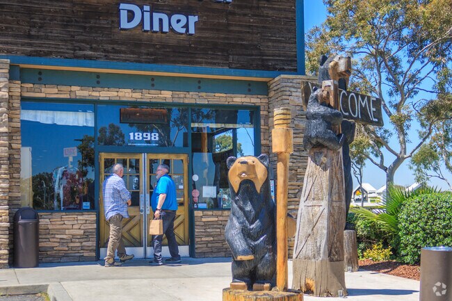 Black Bear Diner is a local favorite with its signature sculptural greeters.