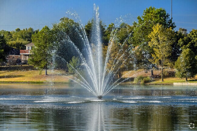 Beautiful fountains can be found in Northgate Crossing and can be enjoyed by all who visit.
