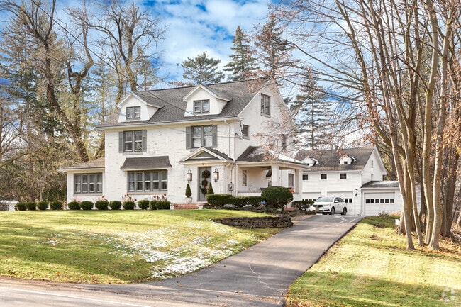 Homes in Pittsford, New York reflect the town's historic charm.