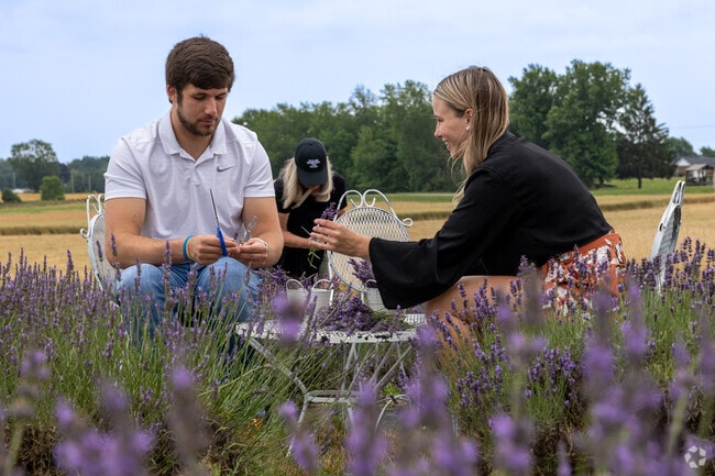 Enjoy an afternoon at the Lavender Festival, creating magical pieces with loved ones.