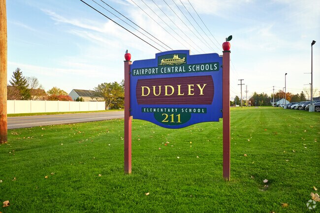 Fairport students begin their education journey at Dudley Elementary School.