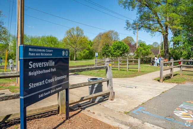 Seversville Park is a great neighborhood park off the Stewart Creek Greenway.