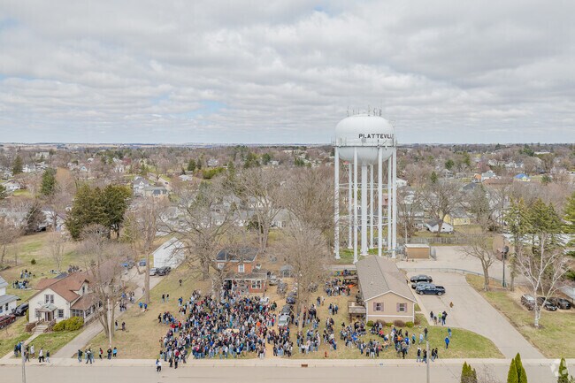 Platteville now leads southwestern Wisconsin in education, commerce, culture, and jobs.