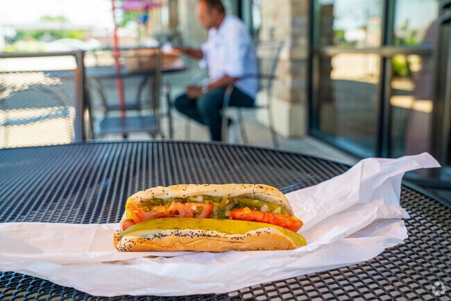 Johnny's Red Hots are well known for their Chicago style hot dogs.