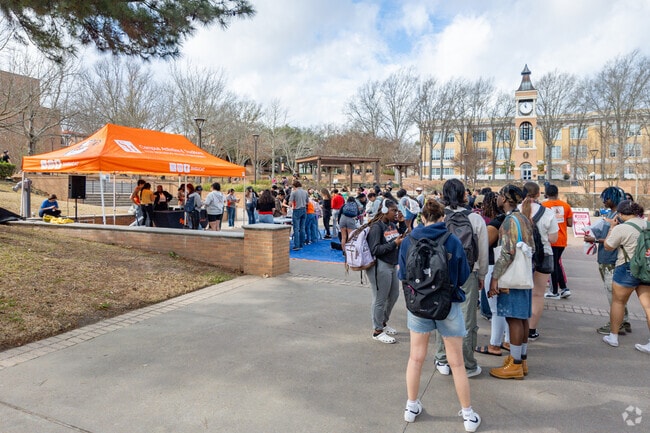 Huntsville is a lively college town that is home to Sam Houston State University.