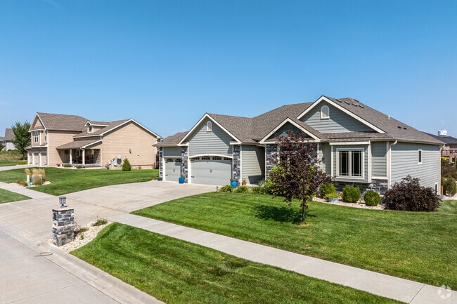 Many homes in the Amherst & Miller area are flanked by sidewalks.