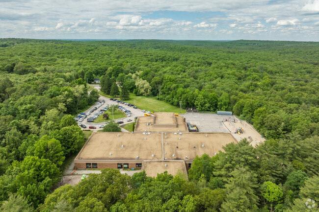 The back side of Fogarty Memorial School.