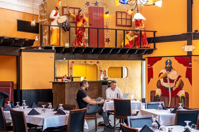 Aangan India Bistro in Shannon Heights offers authentic Indian dishes.