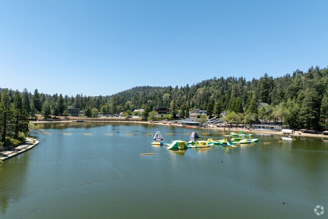 Enjoy some water activities at Lake Gregory in Crestline.