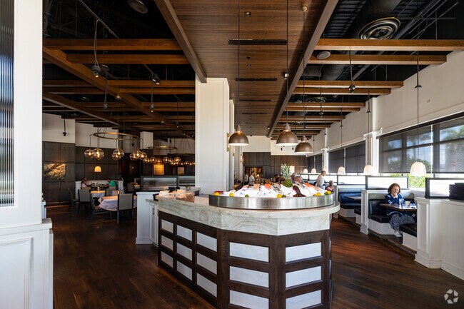 Connor's Steak and Seafood is an upscale dining option near Southgate.