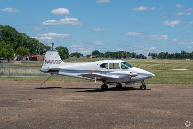The Akron Fulton Airport services Ellet and the surrounding neighborhoods.