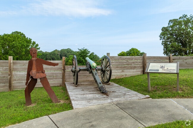 The Battery C Historical Park in Helena-West Helena is located on the site of Battery C, one of four hilltop fortifications that were strategically significant during the Battle of Helena on July 4, 1863.