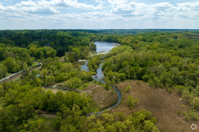 Roads swirl around Lake Roland, going for a drive in Ruxton is a great way to take in nature.