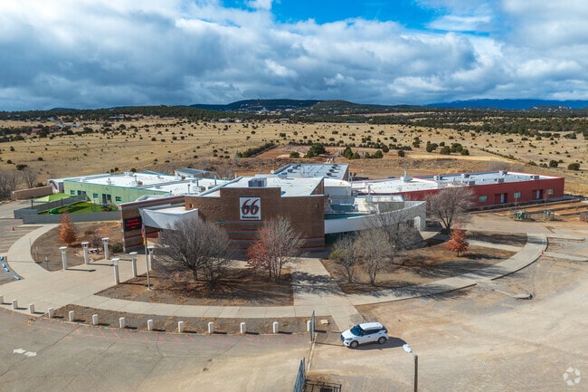 Route 66 Elementary School is located along historic RT 66.