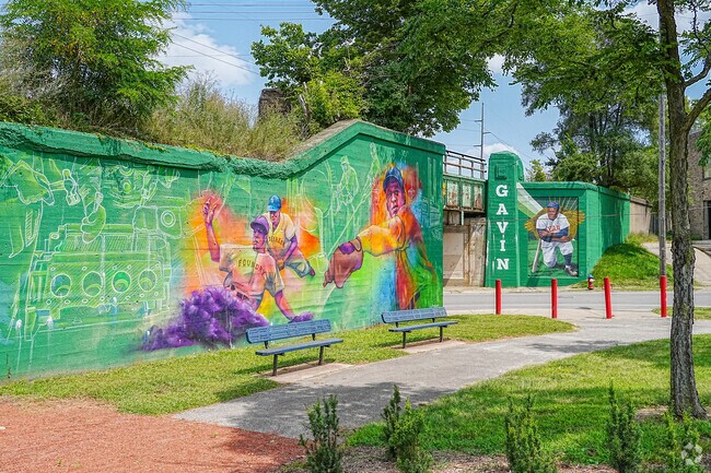 Southeast South Bend has murals throughout the town that show its towns pride.